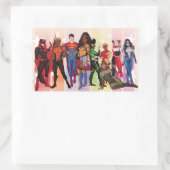 Sticker Rectangulaire DC Pride Comic Cover 2022 Variant (Sac)