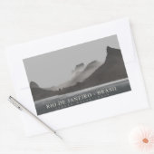 Sticker Rectangulaire de janeiro (Enveloppe)