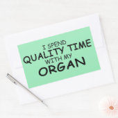 Sticker rectangulaire de l'organe de temps de qual (Enveloppe)