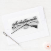 Sticker Rectangulaire Décal de logo 1908 (Enveloppe)