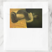 Sticker Rectangulaire Décal SnakeGrl (feuille de 4) (Sac)