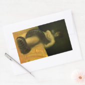 Sticker Rectangulaire Décal SnakeGrl (feuille de 4) (Enveloppe)