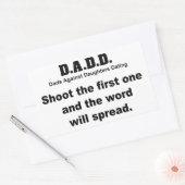 Sticker Rectangulaire Décalage de boîte à outils DADD (Enveloppe)