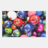 Sticker Rectangulaire Décor Fiesta (Devant)