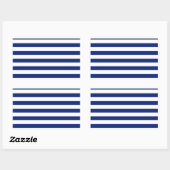 Sticker Rectangulaire Décor Nautique (Feuille)