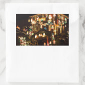 Sticker Rectangulaire Décorations de Noël en plein air (Sac)