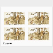 Sticker Rectangulaire Déesse Diana (Feuille)