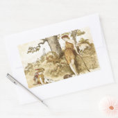 Sticker Rectangulaire Déesse Diana (Enveloppe)