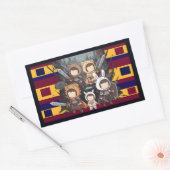 Sticker Rectangulaire Defense for Others - Little Guardians (Enveloppe)