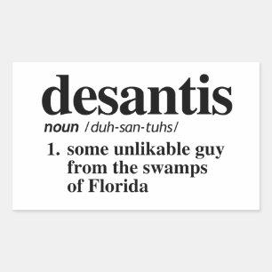 Sticker Rectangulaire Définition de Desantis