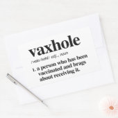 Sticker Rectangulaire Définition de Vaxhole (Enveloppe)