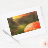 Sticker Rectangulaire Définition du soleil d'automne. (Enveloppe)