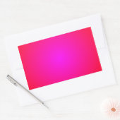 Sticker Rectangulaire Dégradé de rouge à magenta (Enveloppe)