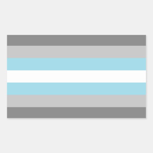 Sticker Rectangulaire Déiboy Pride (Devant)
