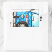 Sticker Rectangulaire Dekal (Sac)