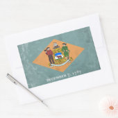 Sticker Rectangulaire Delaware (Enveloppe)