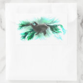 Sticker Rectangulaire Delfinbaby (Sac)