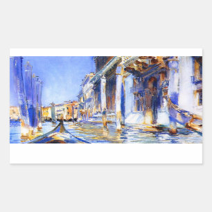 Sticker Rectangulaire Dell'Angelo Venise de John Singer Sargent Rio
