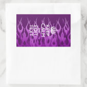 Sticker Rectangulaire Demandez à votre texte de garder le calme sur les  (Sac)