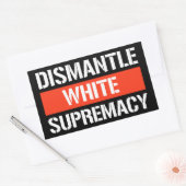 Sticker Rectangulaire Démanteler l'autocollant rectangulaire de la supré (Enveloppe)