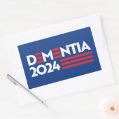 Sticker Rectangulaire Démence 2024 (Enveloppe)