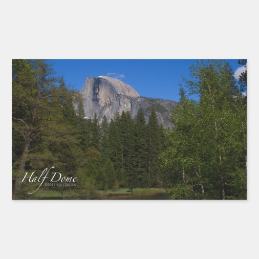 Sticker Rectangulaire Demi-dôme (Devant)