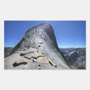 Sticker Rectangulaire Demi-dôme de la Base des Câbles - Yosemite