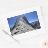 Sticker Rectangulaire Demi-dôme de la Base des Câbles - Yosemite (Enveloppe)