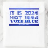 Sticker Rectangulaire Démocrate 2024 (Sac)