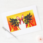 STICKER RECTANGULAIRE DEMON (Enveloppe)