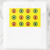 Sticker Rectangulaire Demon Eyes (Sac)