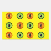 Sticker Rectangulaire Demon Eyes (Devant)