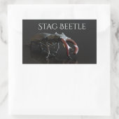 Sticker Rectangulaire Dendroctone du pin (Sac)