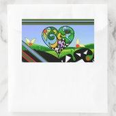 Sticker Rectangulaire DES CRÉATIFS DE SOLEIL ! Tablier (Sac)