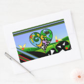 Sticker Rectangulaire DES CRÉATIFS DE SOLEIL ! Tablier (Enveloppe)