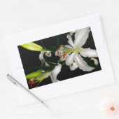 Sticker Rectangulaire Design irlandais - La collection Flower (Enveloppe)