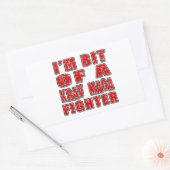 Sticker Rectangulaire Designs cool Krav Maga (Enveloppe)