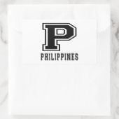 Sticker Rectangulaire Designs Philippines (Sac)