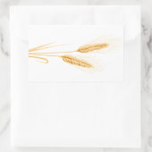 Sticker Rectangulaire Deux épis de blé (Sac)