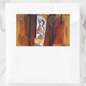 Sticker Rectangulaire Développement de Kandinsky dans la peinture Abstra (Sac)