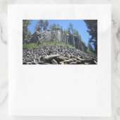 Sticker Rectangulaire Devils Postpile - Sierra (Sac)