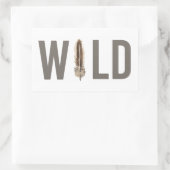 Sticker Rectangulaire Devis d'alimentation VII (Sac)