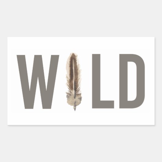 Sticker Rectangulaire Devis d'alimentation VII (Devant)