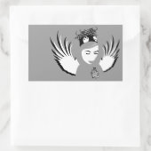 Sticker Rectangulaire dévotion condamnée : ange perdu (Sac)