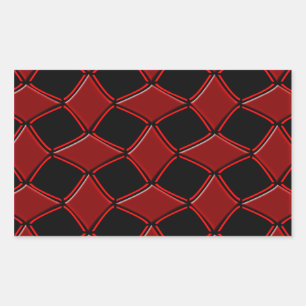 Sticker Rectangulaire Diamants