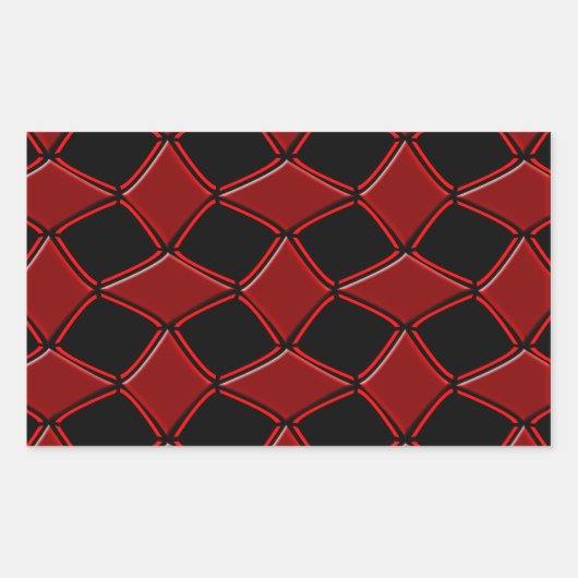 Sticker Rectangulaire Diamants (Devant)