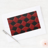 Sticker Rectangulaire Diamants (Enveloppe)