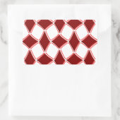 Sticker Rectangulaire Diamants (Sac)