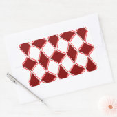 Sticker Rectangulaire Diamants (Enveloppe)
