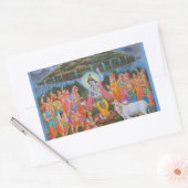 Sticker Rectangulaire Dieu indien (Enveloppe)